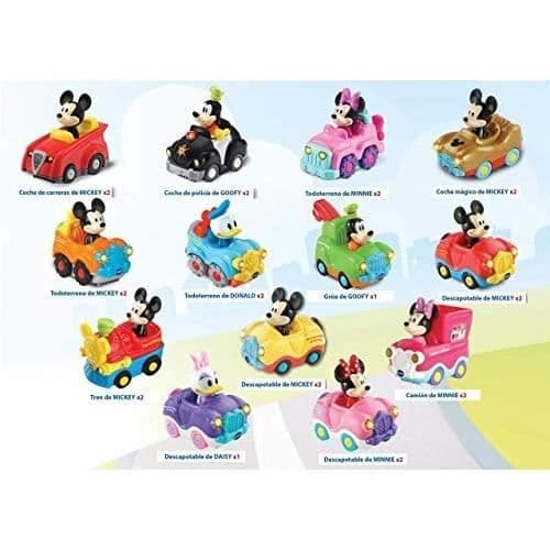 Utbildningsleksak - VTECH - TUT TUT BOLIDES MICKEY - Flerfärgad - 1 till 5 år - Inomhus