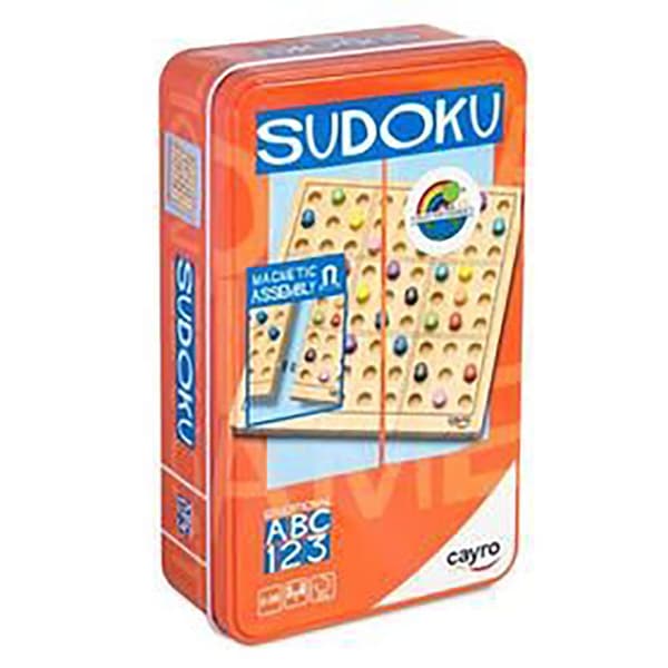 Cayro Sudoku-spel I Trä Metallåda