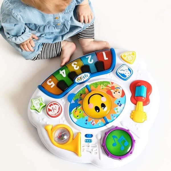 Baby Einstein 90592 - KVM-OMKOPPLARE - Aktivitetsbord Upptäck Musik