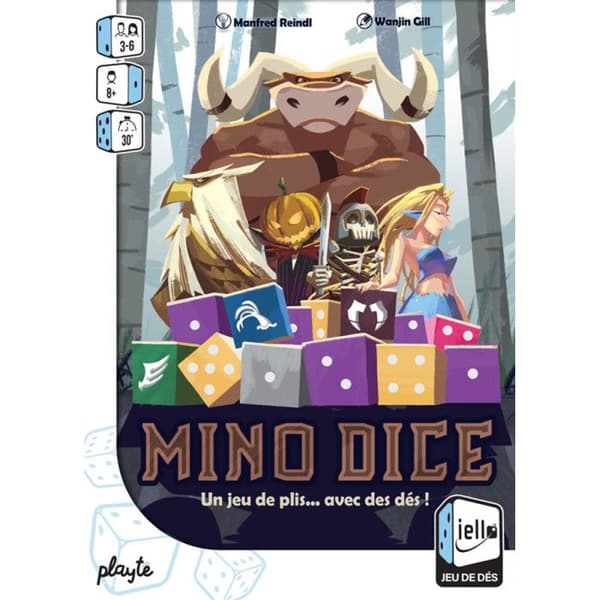 Brädspel - IELLO - Mino Dice - Festspel - Inomhus - Blandat
