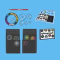 Miniatyrbild 3 av 4: Ritningsset Spirograph Silverlit Svart