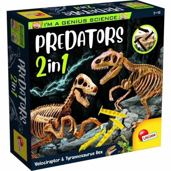 Vetenskapsspel Lisciani Giochi Predators 2 in 1 (FR)