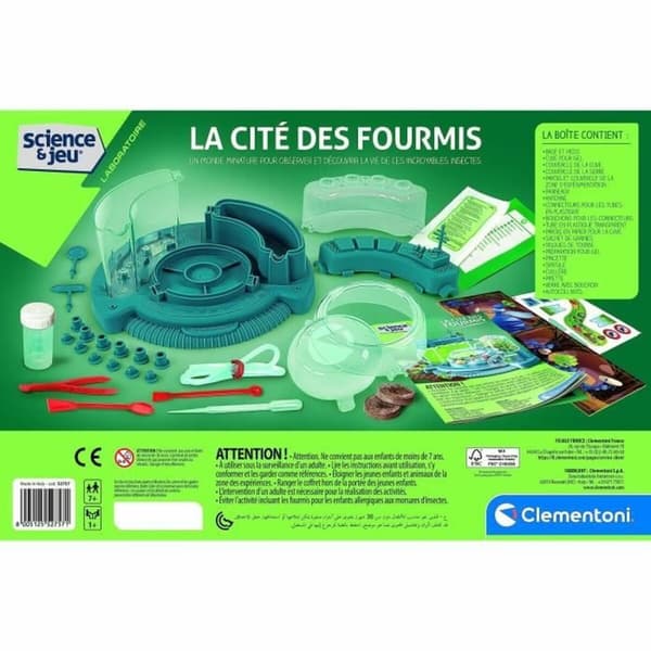 Tiedepeli Baby Born Science and Games The city of ants Ant observatory (FR)