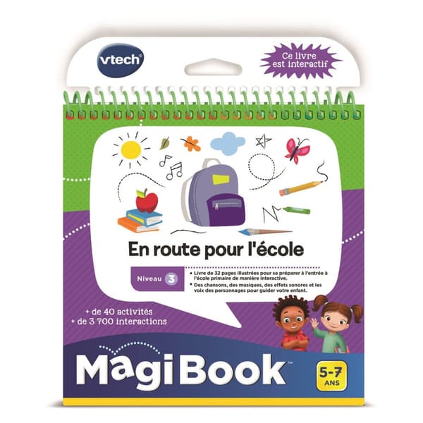 Lærerigt Spil Vtech Magibook Interactive Book