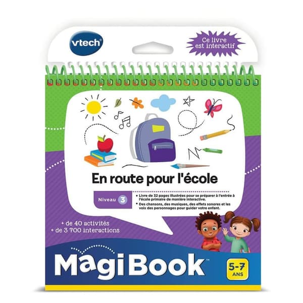Lærerigt Spil Vtech Magibook Interactive Book