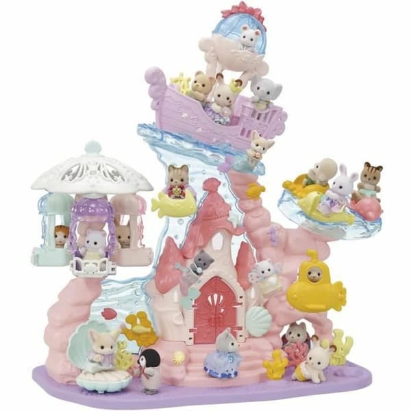 Legetøjssæt Sylvanian Families Babie Mermaid Castle Plastik