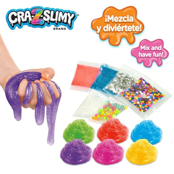 Modellera Spel Cra-Z-Art Bold&Brights (6 antal) Slime