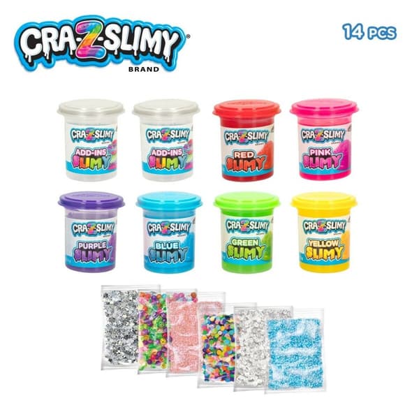 Modellera Spel Cra-Z-Art Bold&Brights (6 antal) Slime