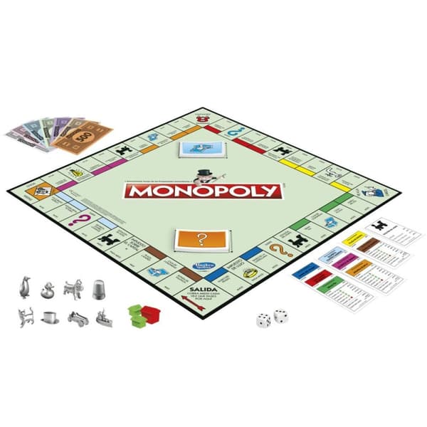 Sällskapsspel Hasbro Monopoly Clasico Madrid ES