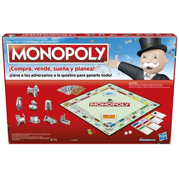 Sällskapsspel Hasbro Monopoly Clasico Madrid ES