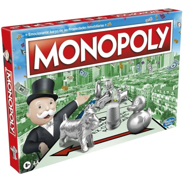 Sällskapsspel Hasbro Monopoly Clasico Madrid ES