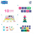 Miniatyrbild 4 av 7: Utbildningsspel Peppa Pig Edu Games Collection 24,5 x 0,2 x 24,5 cm (6 antal) 10-i-1