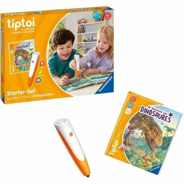 Opettavainen peli Ravensburger tiptoi® Starter Dino-4005556001750 (FR)