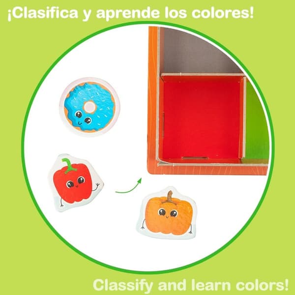 Lærerigt Spil Lisciani Giochi 26 x 6 x 26 cm Farver Montessori-metoden 61 Dele (6 enheder)