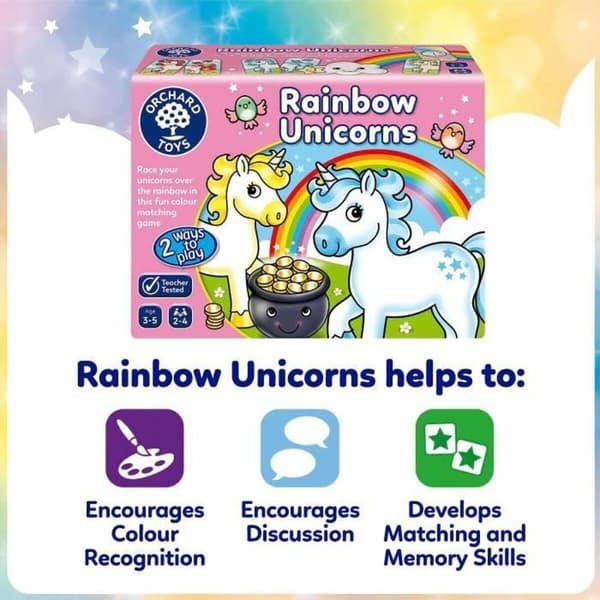 Utbildningsspel Orchard Rainbow Unicon (FR)
