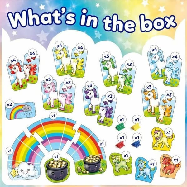 Utbildningsspel Orchard Rainbow Unicon (FR)