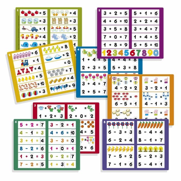 Utbildningsspel Diset 63752 Lär dig Plus och Minus-spel