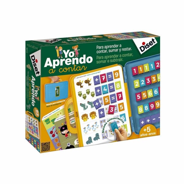 Utbildningsspel Diset 63752 Lär dig Plus och Minus-spel