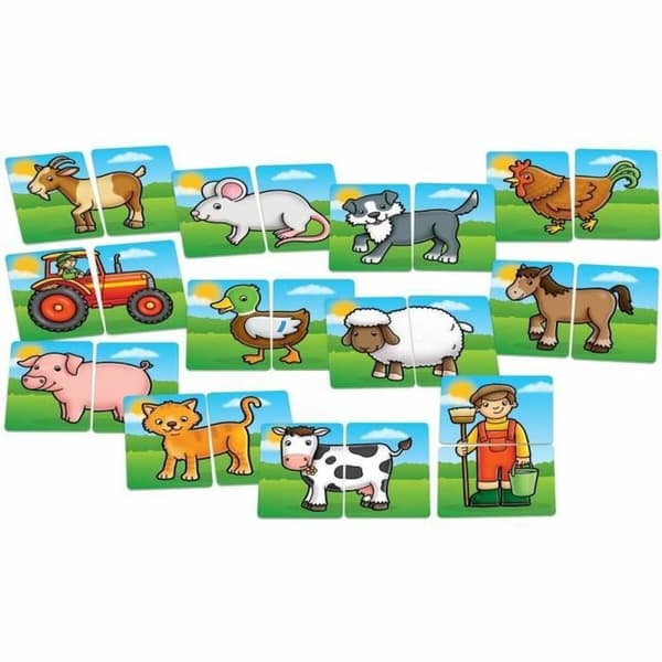 Opettavainen peli Orchard Farmyard Heads & Tails (FR)