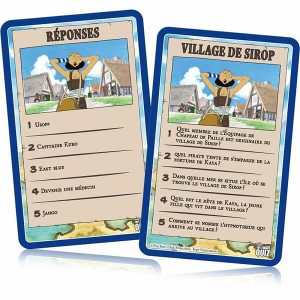 Brætspil Winning Moves One piece - quiz