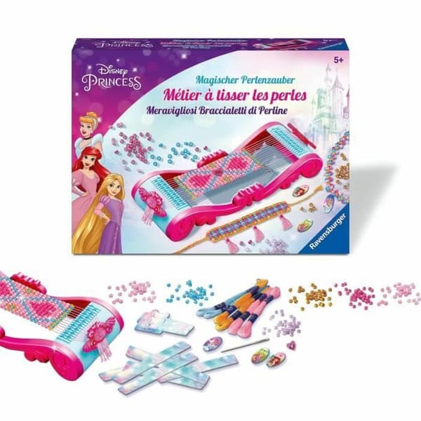 Armbands- och halsbandssats Ravensburger Disney Princesses loom Fashion creation Plast