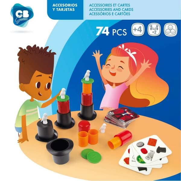 Sällskapsspel Colorbaby Hög hatt (6 antal)