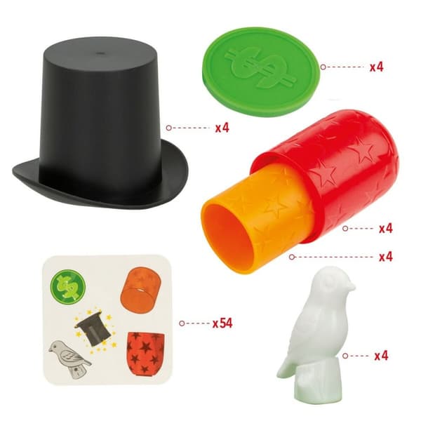 Sällskapsspel Colorbaby Hög hatt (6 antal)
