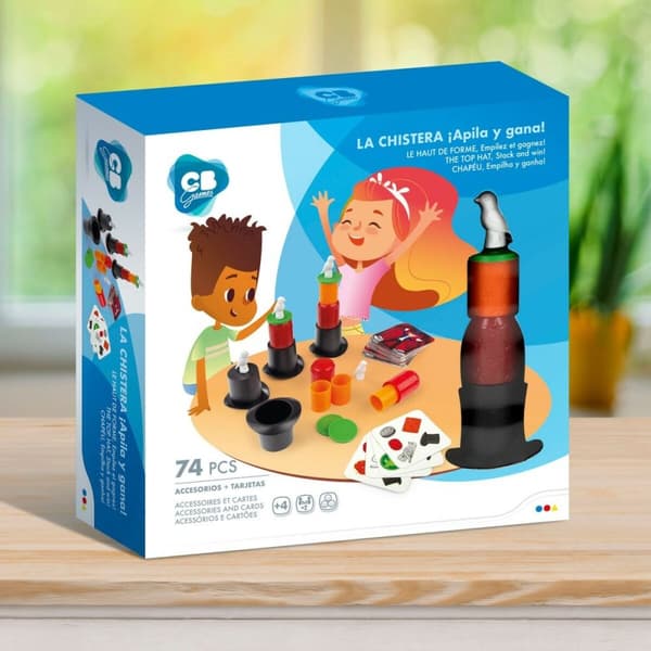 Sällskapsspel Colorbaby Hög hatt (6 antal)