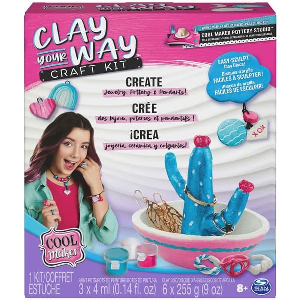 Armbands- och halsbandssats Spin Master Clay your way Plast