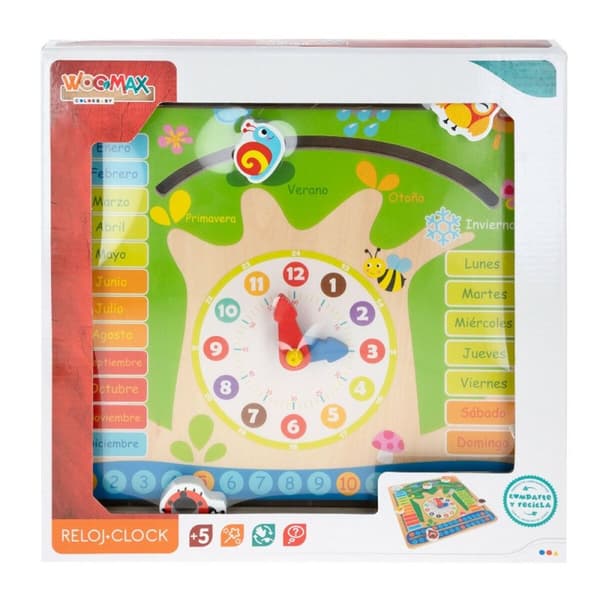 Utbildningsspel Colorbaby Kalender 30 x 30 x 3 cm (6 antal)