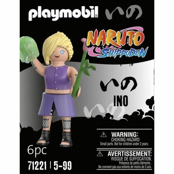 Leksakspaket Playmobil 71221 Naruto Shippuden Plast 6 Delar