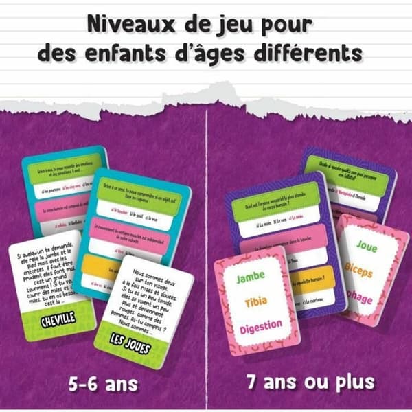 Vetenskapsspel Lisciani Giochi A game about the human body (FR)
