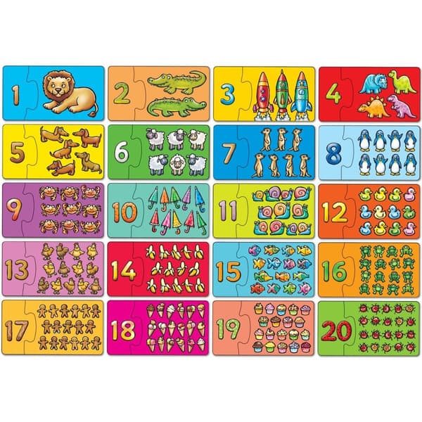Utbildningsspel Orchard Match and count (FR)