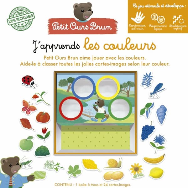 Utbildningsspel Educa J´apprends les couleurs (FR)