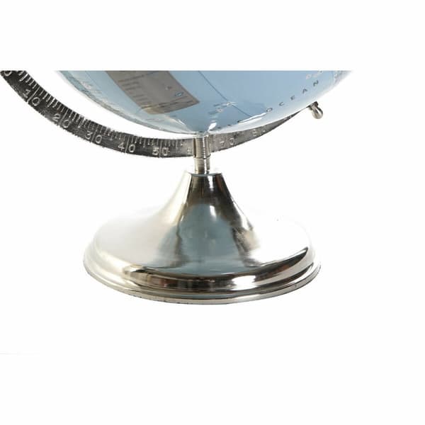Globus DKD Home Decor Blå Sølvfarvet PVC Aluminium 33 x 33 x 44 cm