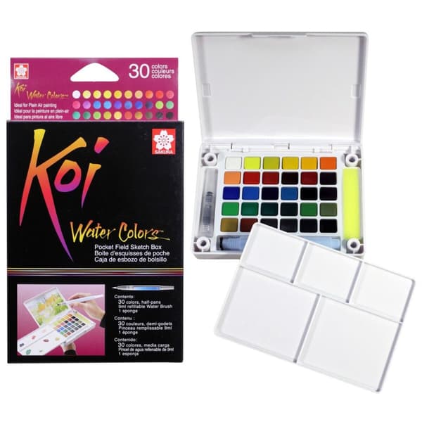 Vesivärimaalaussetti Talens Art Creation Sakura Koi Water Colors Monivärinen