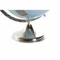 Miniatyrbillede 3 af 3: Globus DKD Home Decor Blå Sølvfarvet PVC Aluminium 33 x 33 x 44 cm
