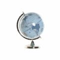 Miniatyrbillede 1 af 3: Globus DKD Home Decor Blå Sølvfarvet PVC Aluminium 33 x 33 x 44 cm