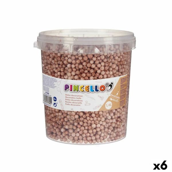 Materiale til håndarbejde Pincello POLIESPAN-MR 13,5 x 14 x 14,5 cm Bolde 6 enheder