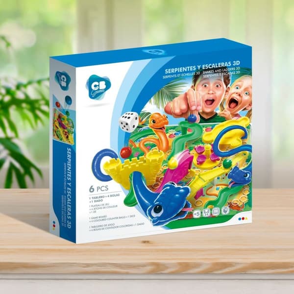 Brætspil Colorbaby Trapper 3D (6 enheder)
