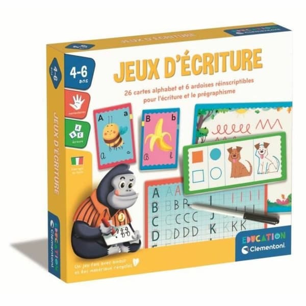 Lærerigt Spil Clementoni Jeux d'écriture (FR)
