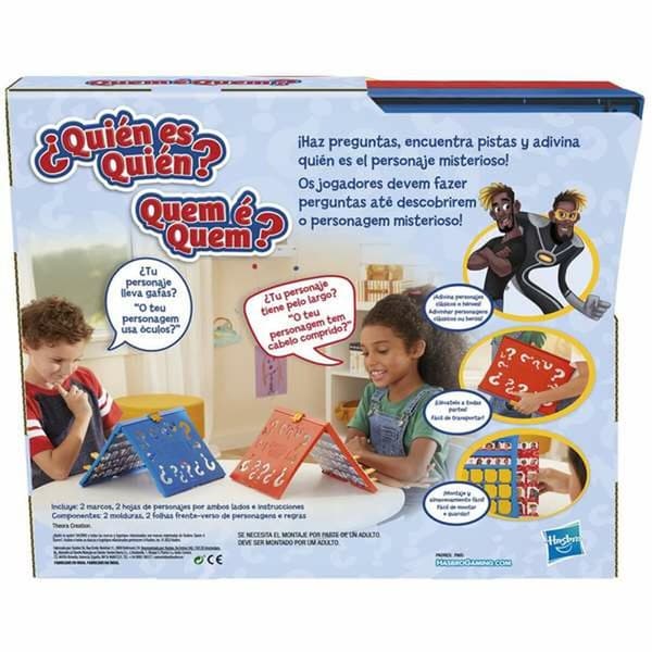 Mannen med jåen Hasbro ¿Quién es quién? ES, PT