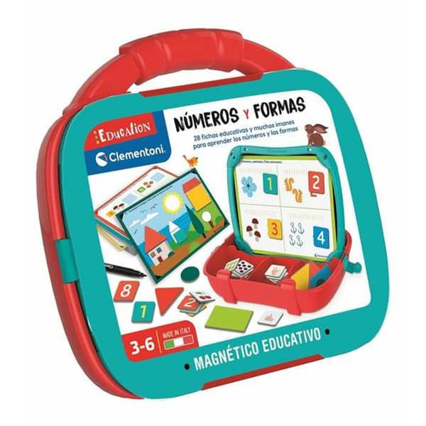 Pedagogisk Spill Clementoni Stresskoffert Nummer Former 27,5 x 23 x 5 cm