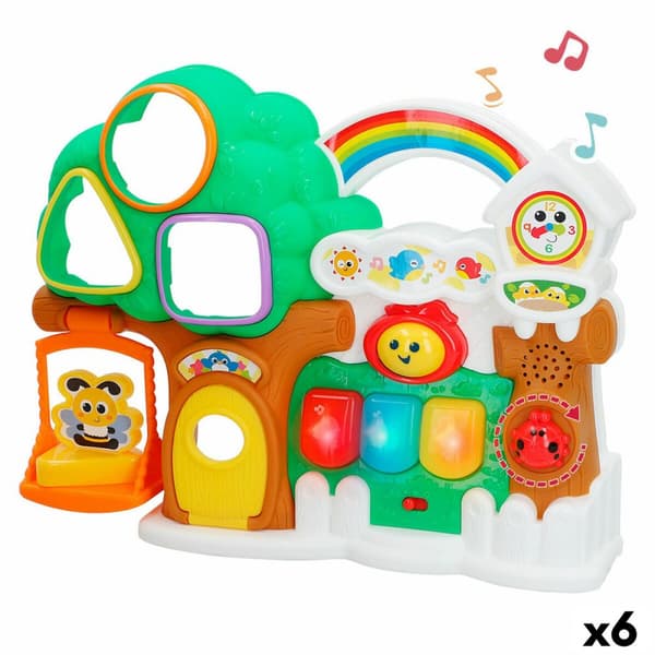 Interaktivt leketøy for babyer Winfun Hus 32 x 24,5 x 7 cm (6 enheter)