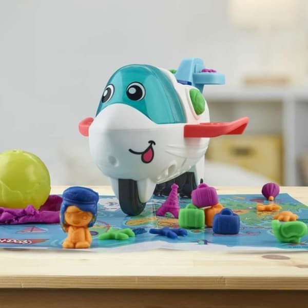 Modelleringsleirespill Play-Doh Airplane Explorer Starter Playset