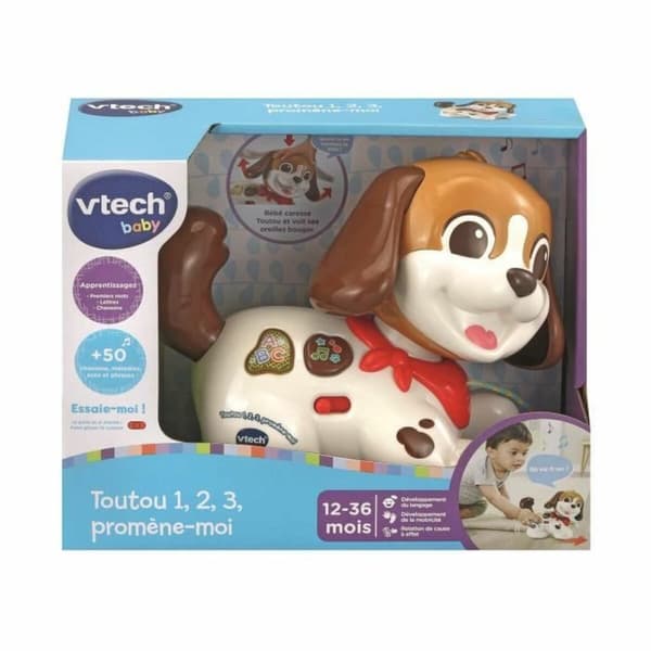 Pedagogisk leke Vtech Baby Toutou 1,2,3 Promenè -moi (FR)