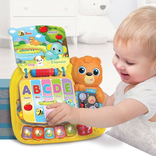 Interaktiv bok for barn Winfun 26,5 x 4,5 x 23,5 cm ES (4 enheter)