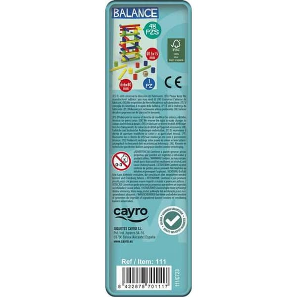 Ferdighetsspill Cayro Balance 48 Deler