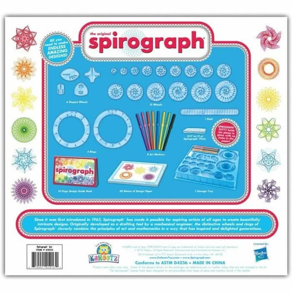 Piirustussetti Spirograph Silverlit 30 Kappaletta