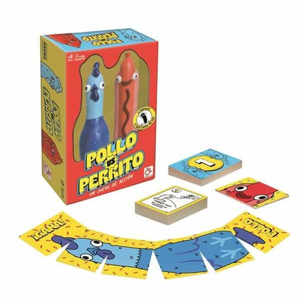 Lautapeli Mercurio Pollo VS Perrito ES